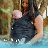 Active Yoga Baby Carrier | Heather Black