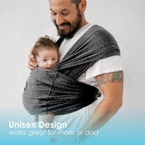 Active Yoga Baby Carrier | Heather Black