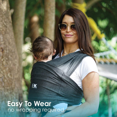 Active Yoga Baby Carrier | Heather Black