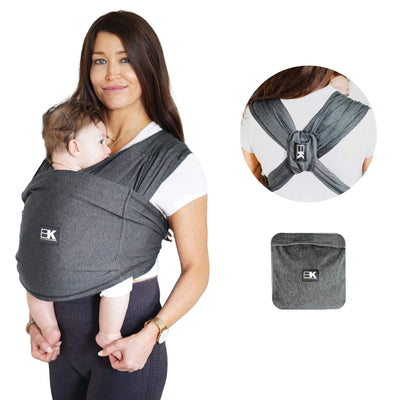 Active Yoga Baby Carrier | Heather Black