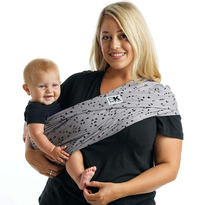 Baby K'tan Print Baby Carrier | Sweetheart Grey