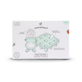 Moss & Fawn Baby First Bites bundle with forage feeder and ice cube tray displayed together