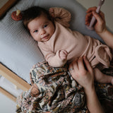 Mushie Organic Cotton Muslin Swaddle Blanket