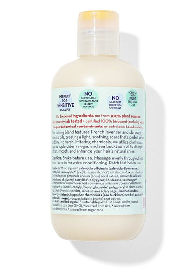 California Baby Calming Lavender & Clary Sage Conditioner – Gentle Moisturizing Hair Conditioner