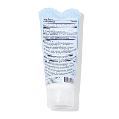California Baby Lemongrass Gardenia Sunscreen SPF 30+ – Mineral Sunscreen for Sensitive Skin