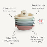 Stackable Bath Boats Toy Set