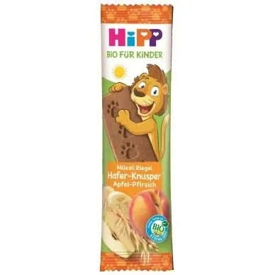 HiPP Lion Muesli Bar Crispy Oats Apple Peach 20 g (PL31366)