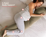 Pregnancy Pillow - Dusty Olive