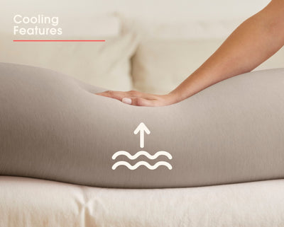 Pregnancy Pillow - Seashell Beige