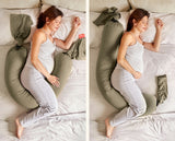 Pregnancy Pillow - Dusty Olive