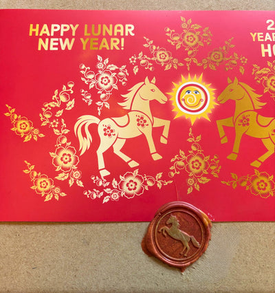 California Baby Calendula Gift Set Lunar New Year
