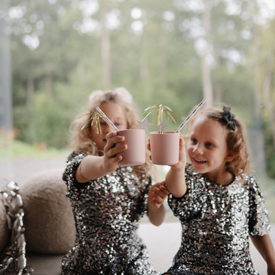 Mushie Dinnerware Cups – Non-Toxic Baby Cup 2-Pack