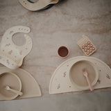 Mushie Round Dinnerware Plates – Non-Toxic Baby Plate Set