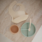 Mushie Silicone Feeding Spoons – Soft-Tip Baby Spoons