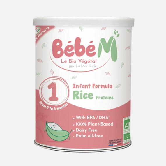 Bebe M Organic Rice AR Formula Stage 1 from birth to 6 Months (600g) - Euromallusa