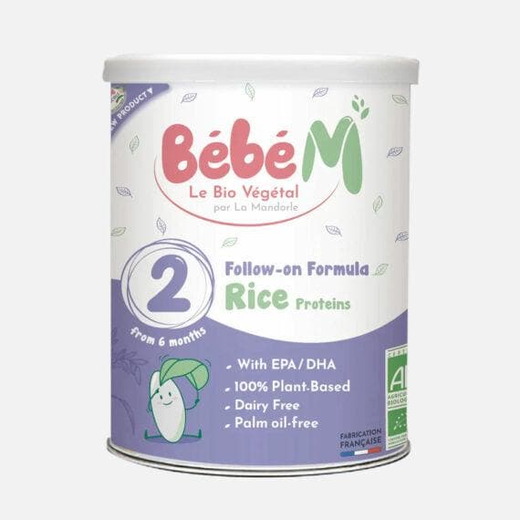 Beast Birth Rice Bebe M Rice AR Formula Stage 1: Specialized Organic Infant Formula for ...