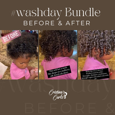 Cristina's Curls Nourishing Baby Wash Day Set