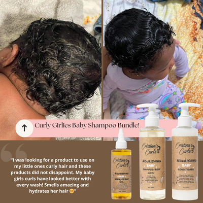 Cristina's Curls Nourishing Baby Hair Care Set