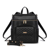 Luli Bebe Signature Diaper Bag – Ebony Black