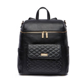 Luli Bebe Signature Diaper Bag – Ebony Black