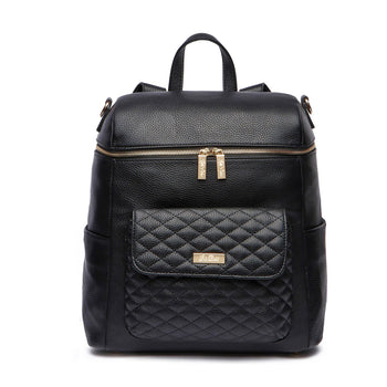 Luli Bebe Signature Diaper Bag – Ebony Black