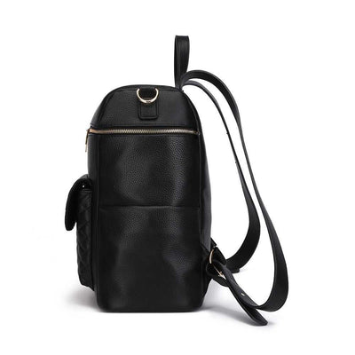 Luli Bebe Signature Diaper Bag – Ebony Black