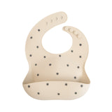 Mushie Silicone Baby Bib – Adjustable Catch-All Bib