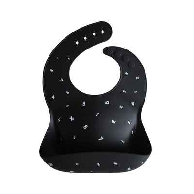 Mushie Silicone Baby Bib – Adjustable Catch-All Bib