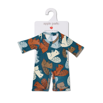 Apple Park Doll Pajamas - Squirrel Scurry