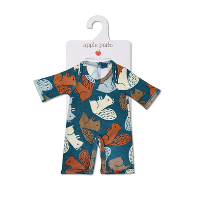 Apple Park Doll Pajamas - Squirrel Scurry