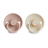FRIGG Rope Rubber Pacifier – Natural Latex Baby Pacifier