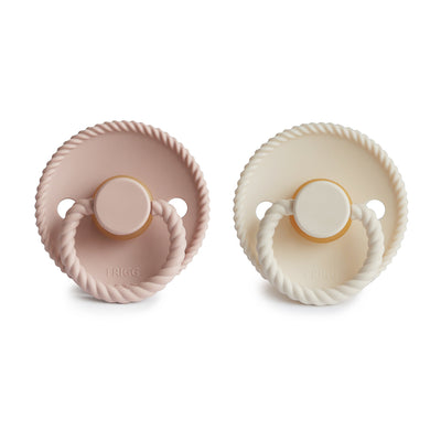 FRIGG Rope Rubber Pacifier – Natural Latex Baby Pacifier