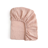 Mushie Mini Muslin Crib Sheet
