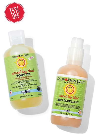 California Baby Natural Bug Repellent Spray – DEET-Free Mosquito Protection for Babies