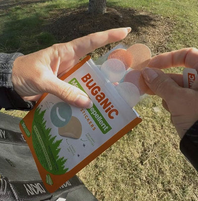 Buganic® Mosquito Repellent Cotton Stickers – DEET-Free Outdoor Protection