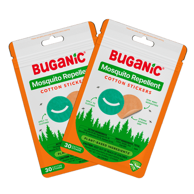 Buganic® Mosquito Repellent Cotton Stickers – DEET-Free Outdoor Protection