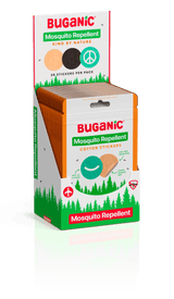 Buganic® Mosquito Repellent Cotton Stickers – DEET-Free Outdoor Protection