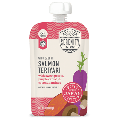 Salmon Teriyaki Baby Food
