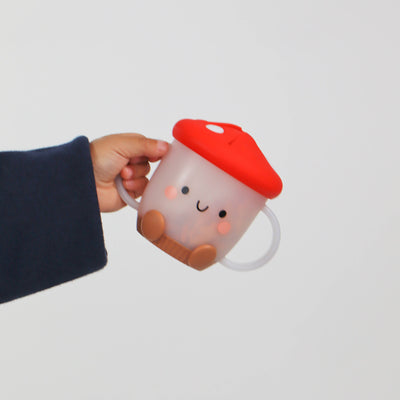 Itzy Snack Cup – Strawberry Silicone Snack Container