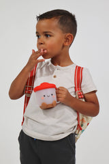 Itzy Snack Cup – Strawberry Silicone Snack Container