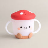 Itzy Snack Cup – Strawberry Silicone Snack Container