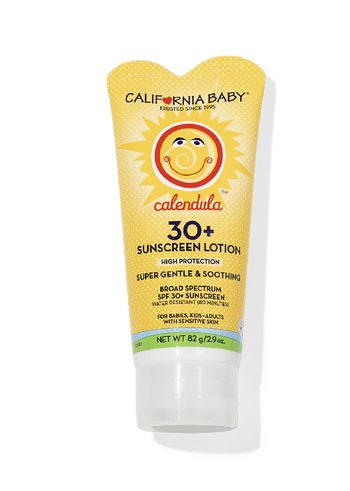 California Baby Calendula Mineral Sunscreen SPF 30+ – Gentle Organic Sun Protection for Sensitive Skin