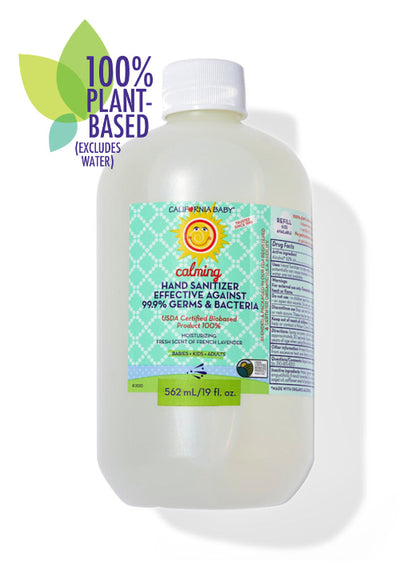 California Baby Plant-Based Hand Sanitizer Spray – Moisturizing 62% Ethanol