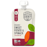 Organic Sweet Potato & Spinach Baby Food Pouch