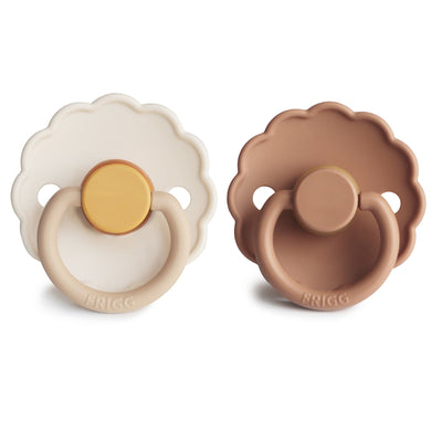 FRIGG Daisy Rubber Pacifier – Natural Latex Baby Pacifier