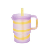 Olababy 11oz Kids Silicone Tumbler with Straw Lid – Toddler Straw Cup, Cup-Holder Base, 12 Months+