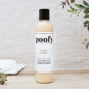 Poofy Organics 2-in-1 Citrus Coconut Shampoo + Conditioner