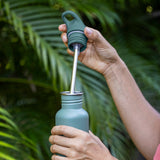 12 oz Classic Kid's Water Bottle with Flip Seal Sport Cap and Straw