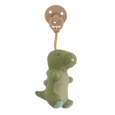 Natural Rubber Pacifier & Plush – Bear