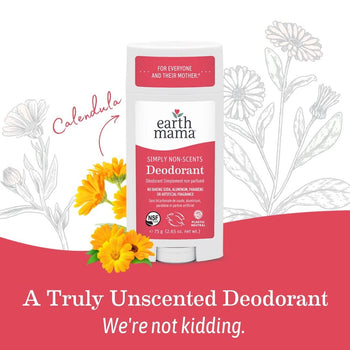 Earth Mama Simply Non-Scents Deodorant – Pure Protection Without the Irritation